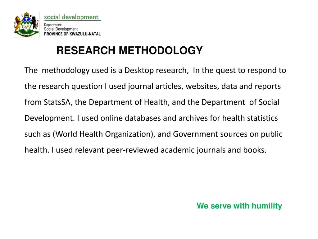 research methodology