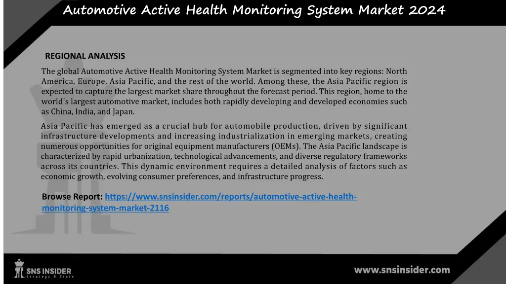 automotive active health monitoring system market 2