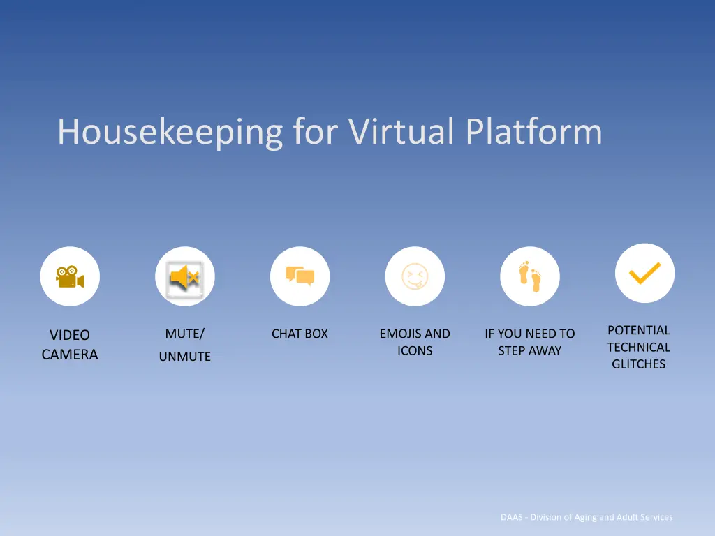 housekeeping for virtual platform