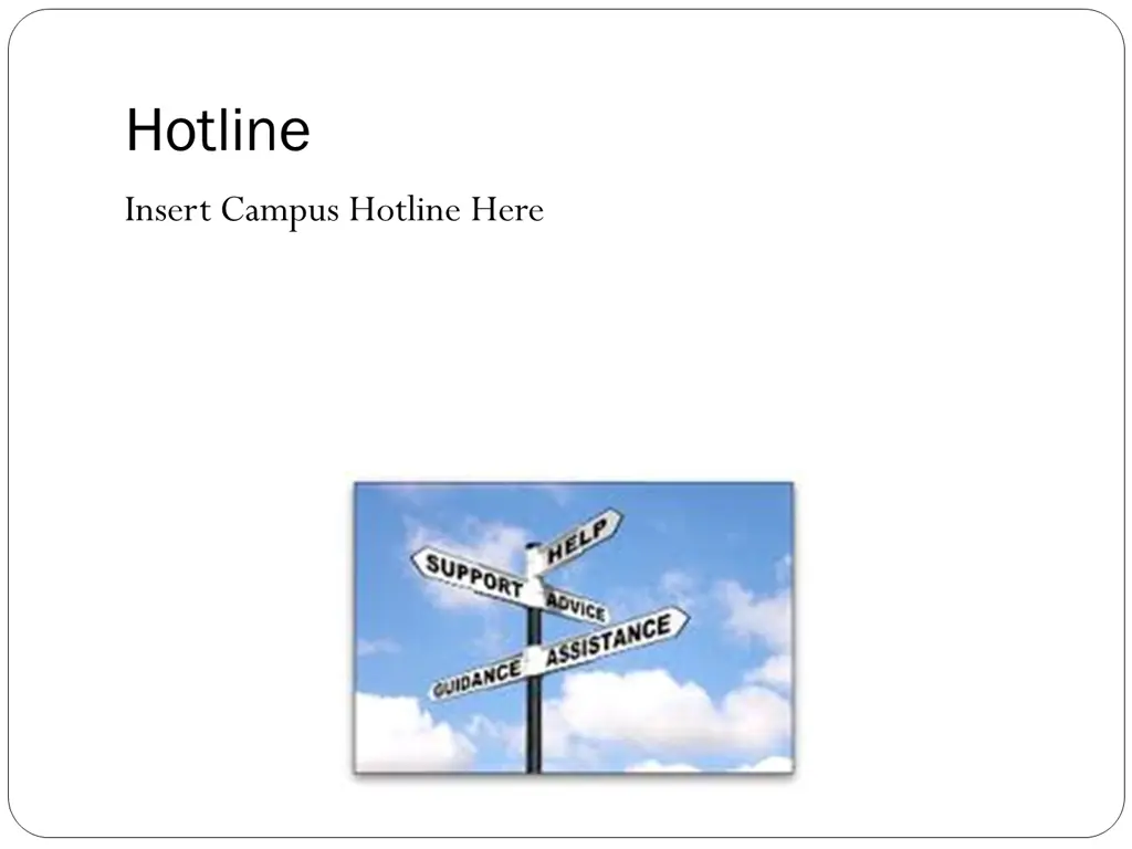 hotline