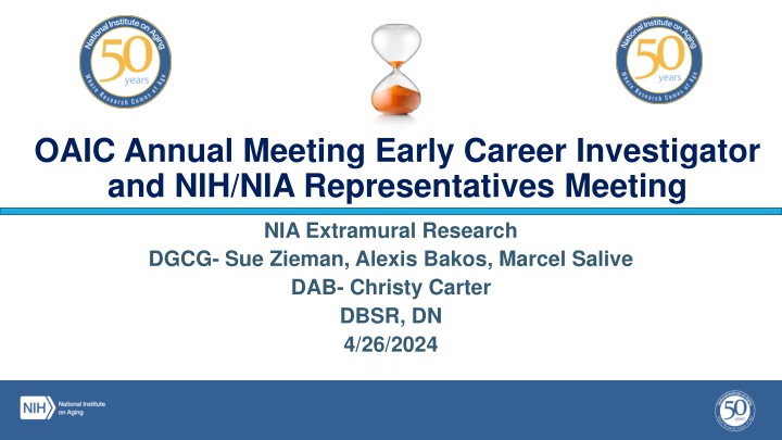 oaic annual meeting early career investigator