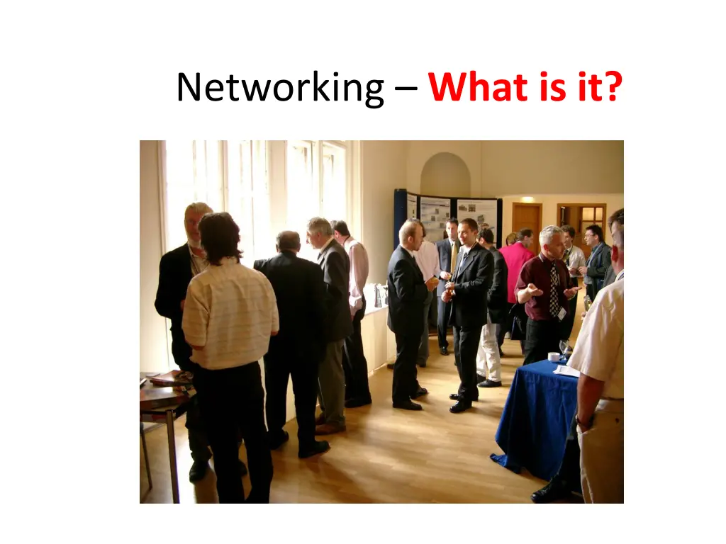 networking what is it