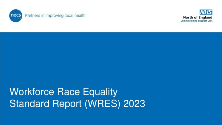 workforce race equality standard report wres 2023