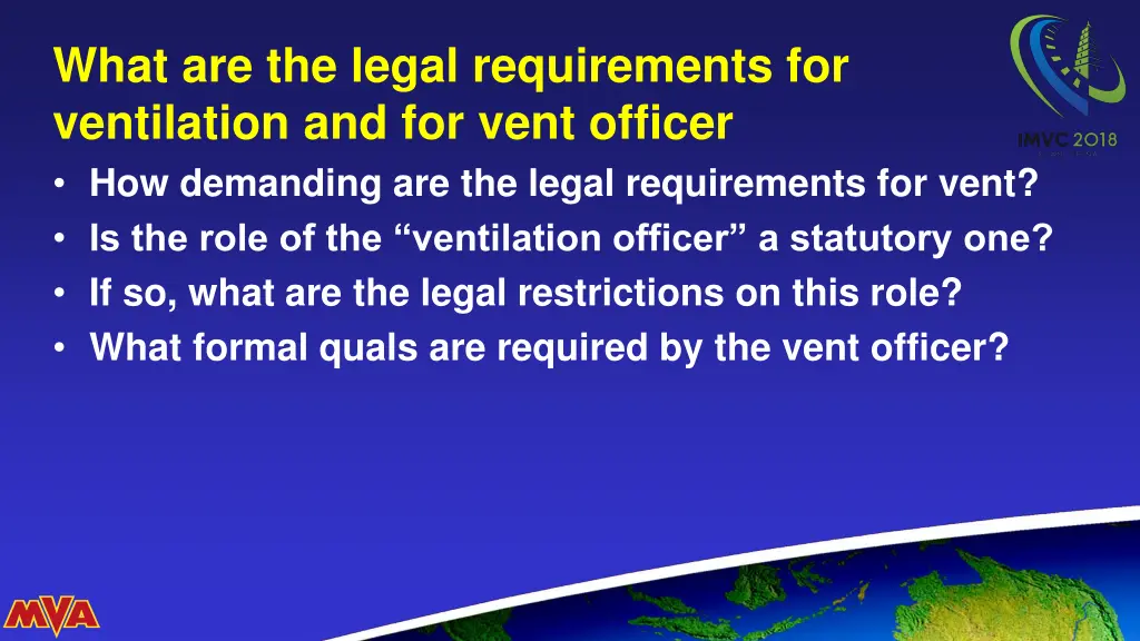 what are the legal requirements for ventilation