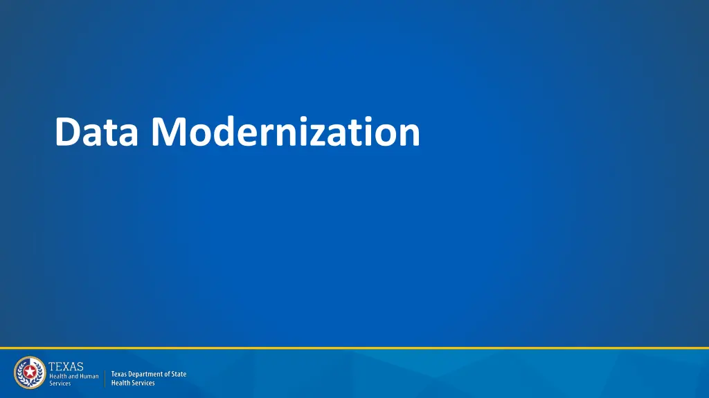 data modernization