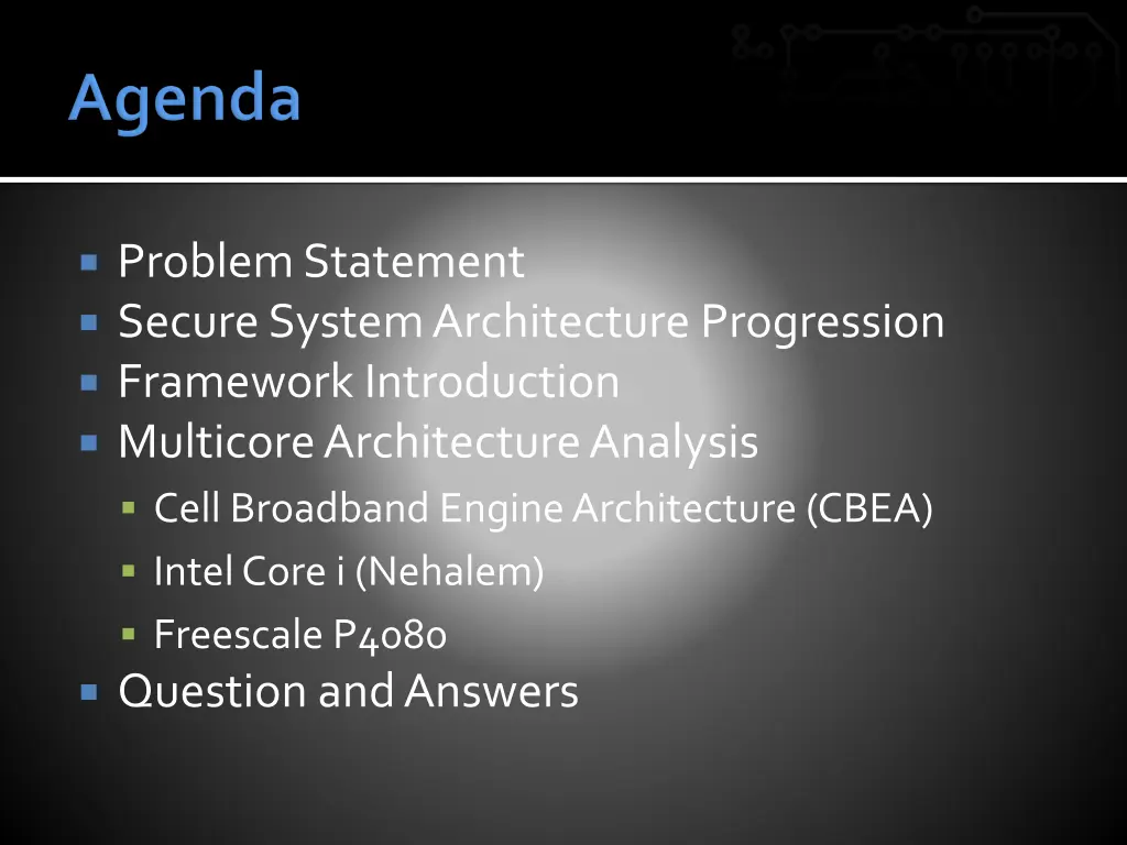 problem statement secure system architecture