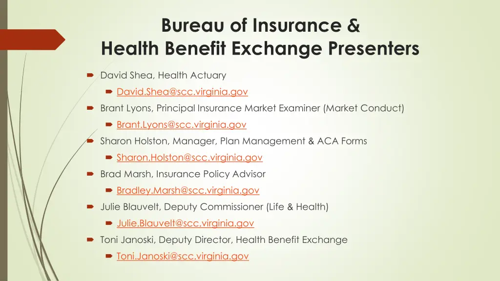 bureau of insurance health benefit exchange