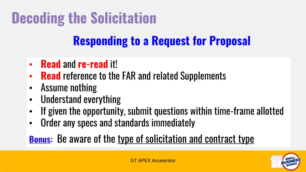 decoding the solicitation responding to a request