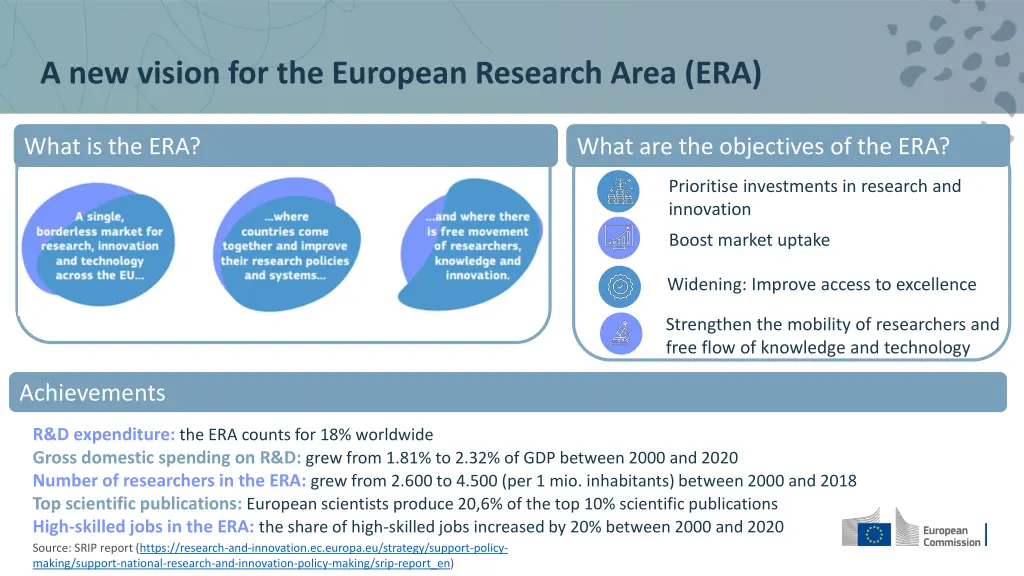 a new vision for the european research area era