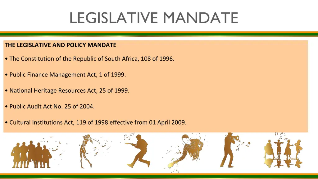 legislative mandate