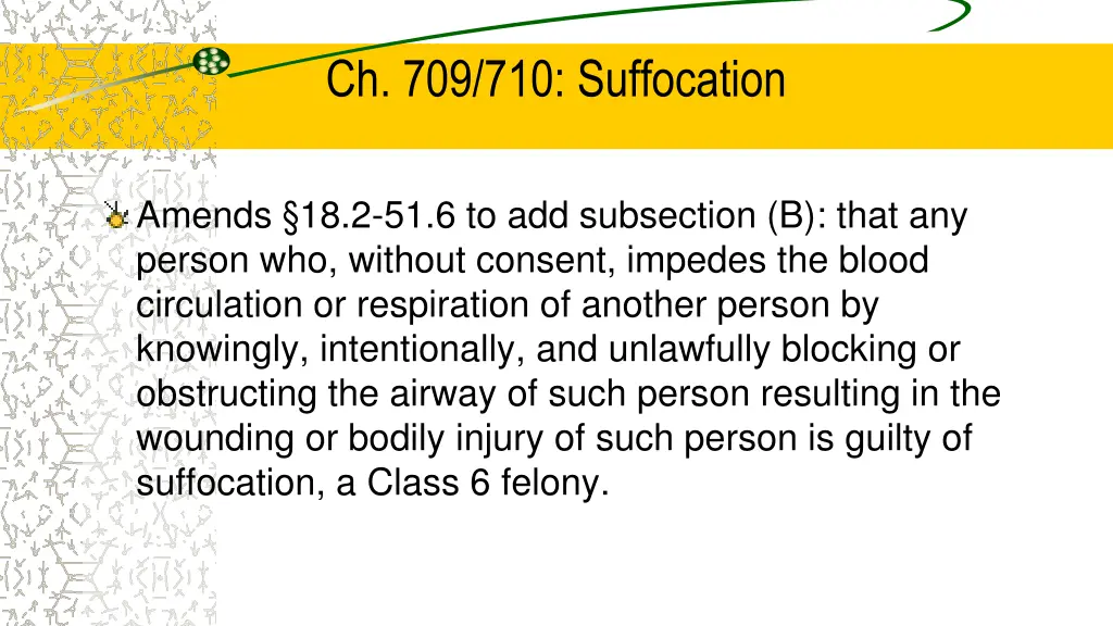 ch 709 710 suffocation