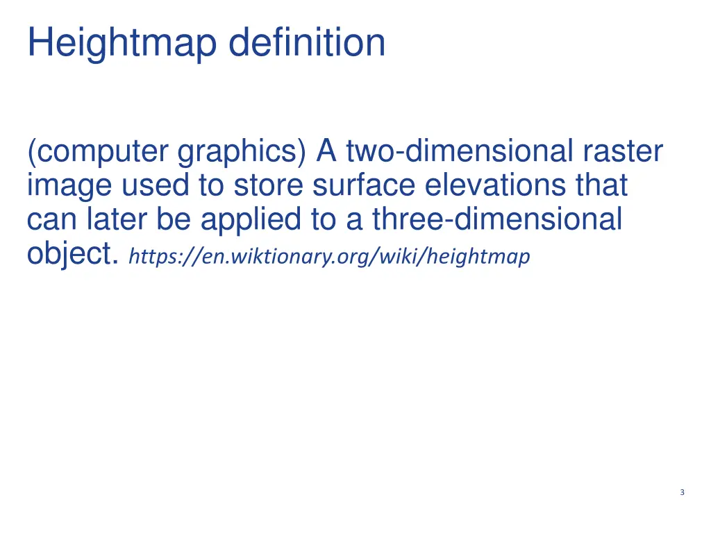 heightmap definition