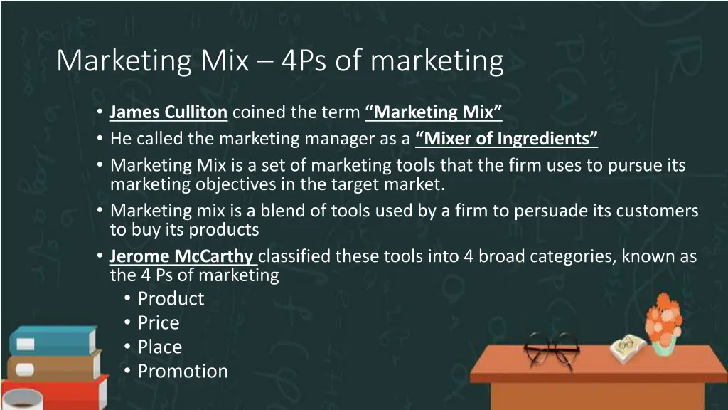 marketing mix 4ps of marketing