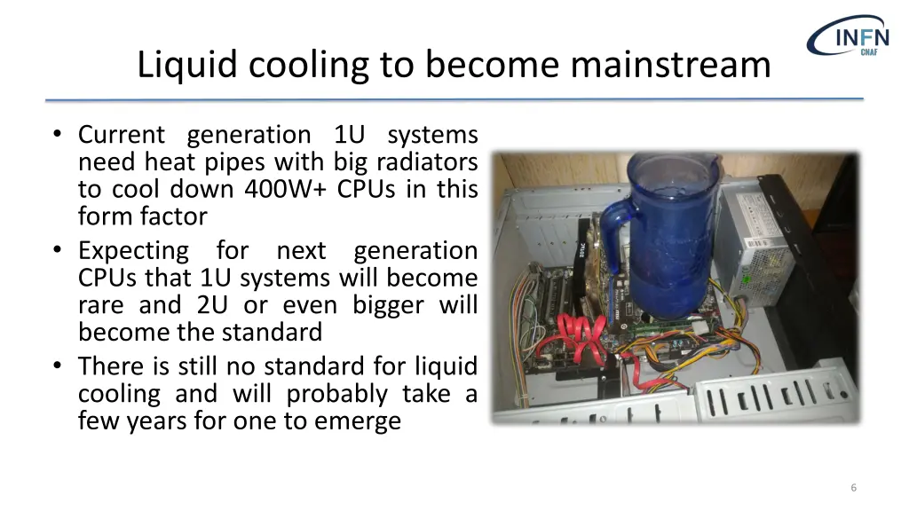 liquid cooling to become mainstream