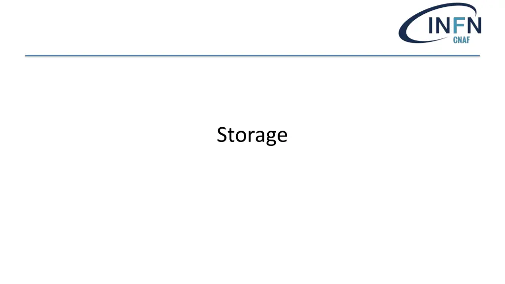 storage