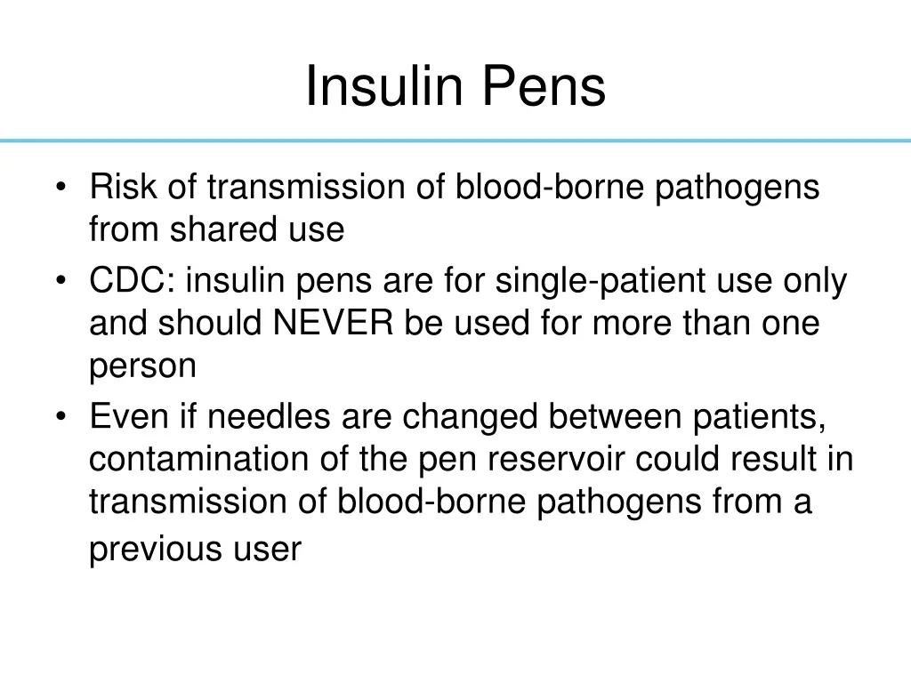 insulin pens