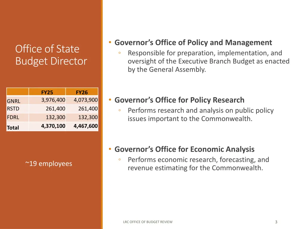 governor s office of policy and management