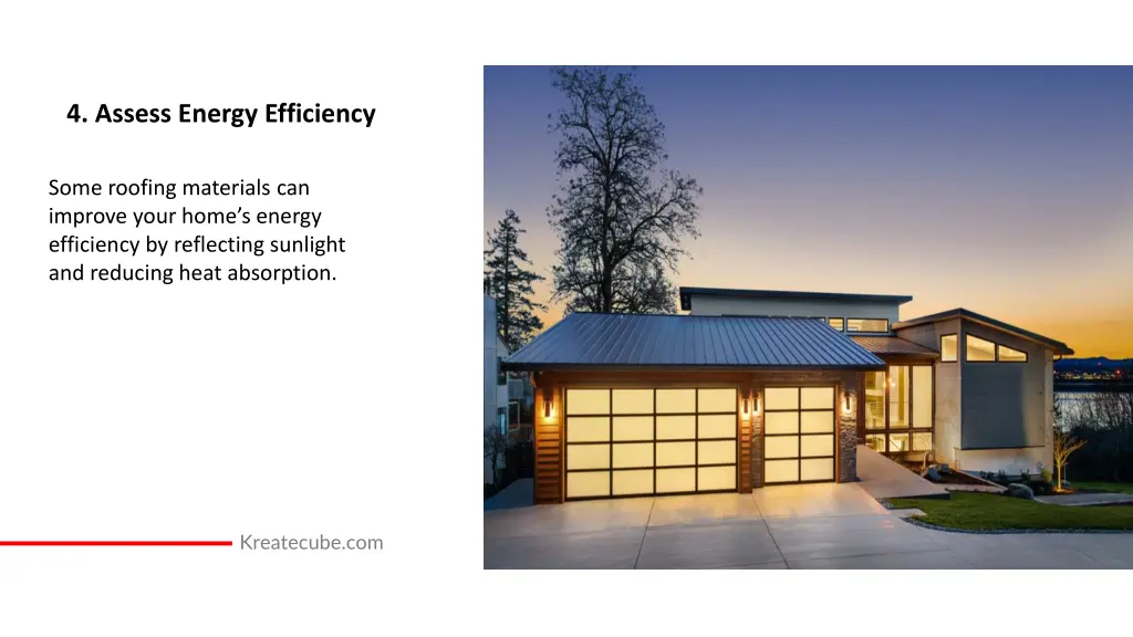 4 assess energy efficiency