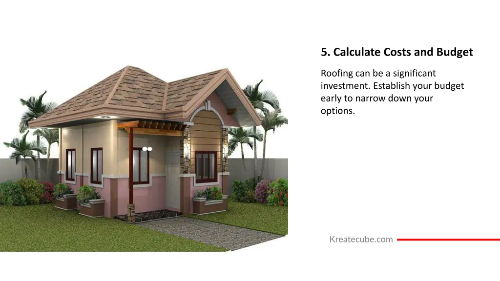 5 calculate costs and budget