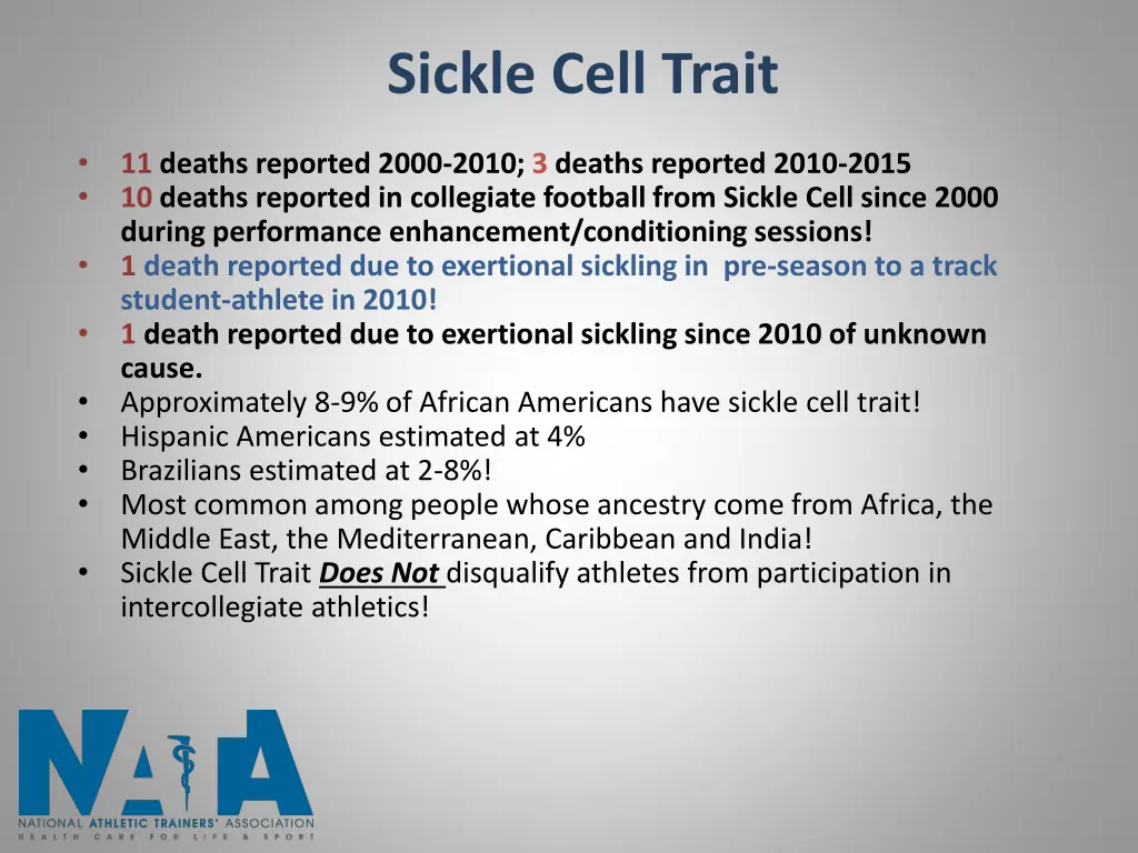 sickle cell trait