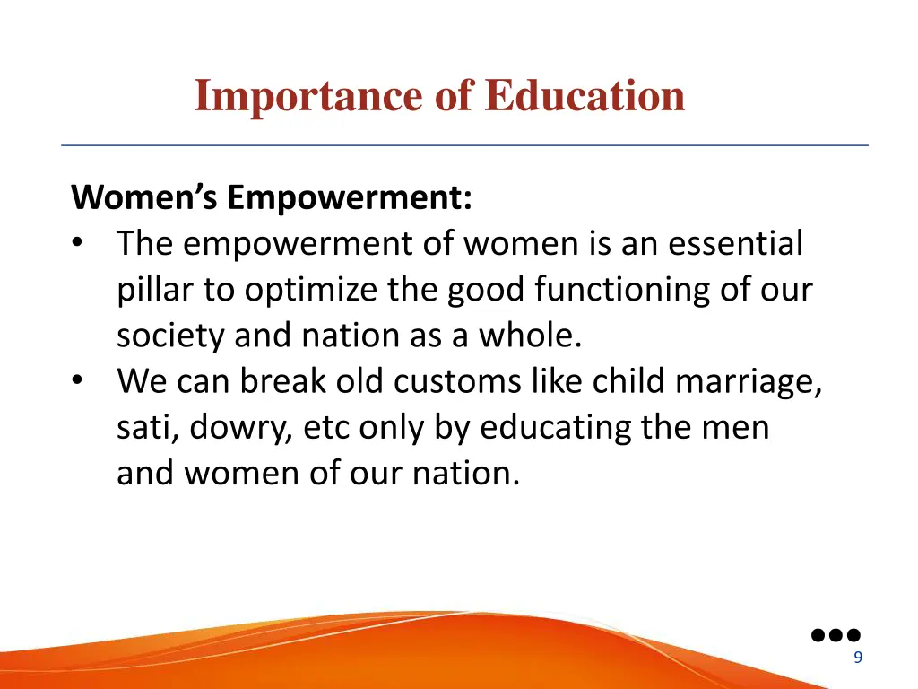 importance of education 2