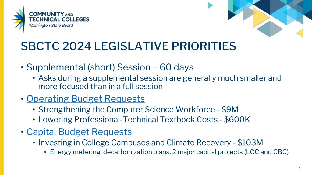 sbctc 2024 legislative priorities