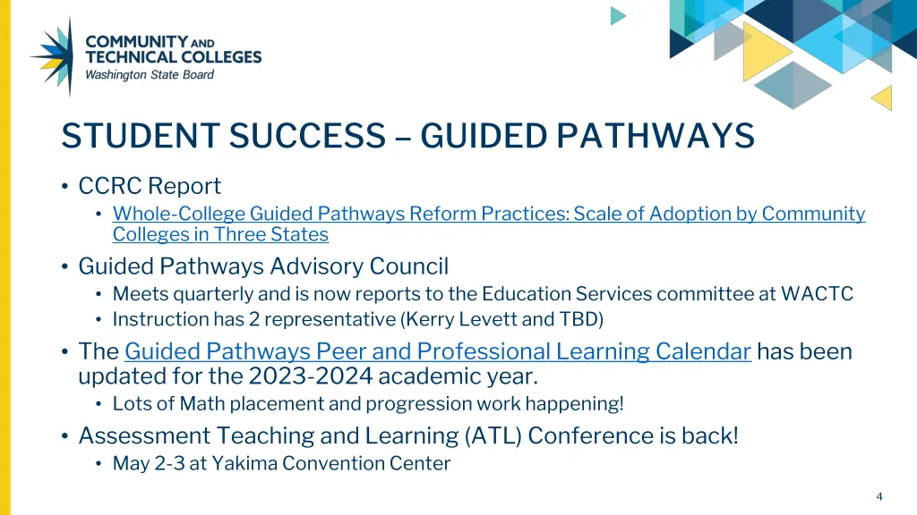 student success guided pathways