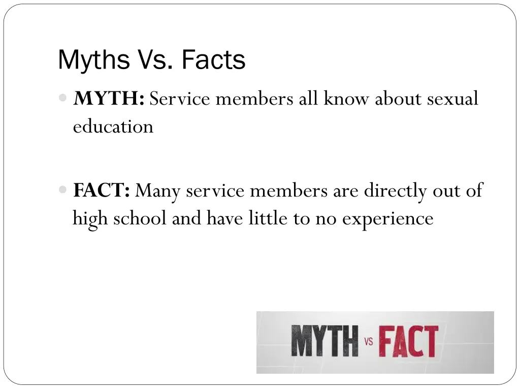 myths vs facts 2