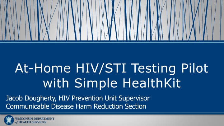 at home hiv sti testing pilot with simple