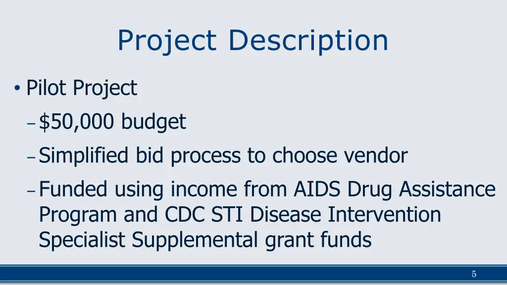 project description