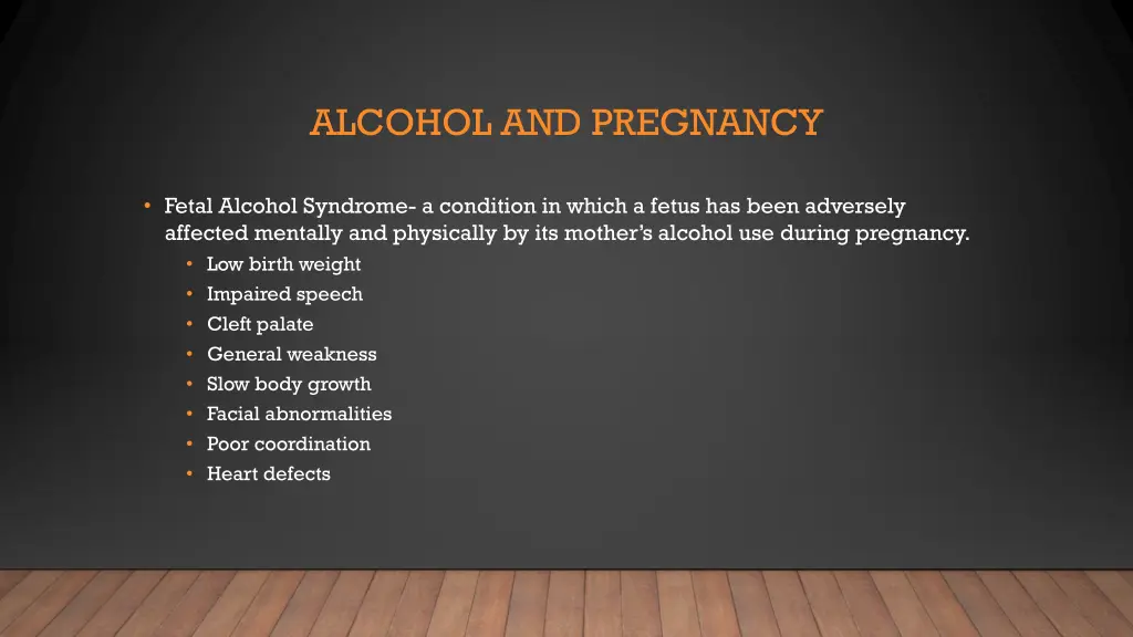 alcohol and pregnancy