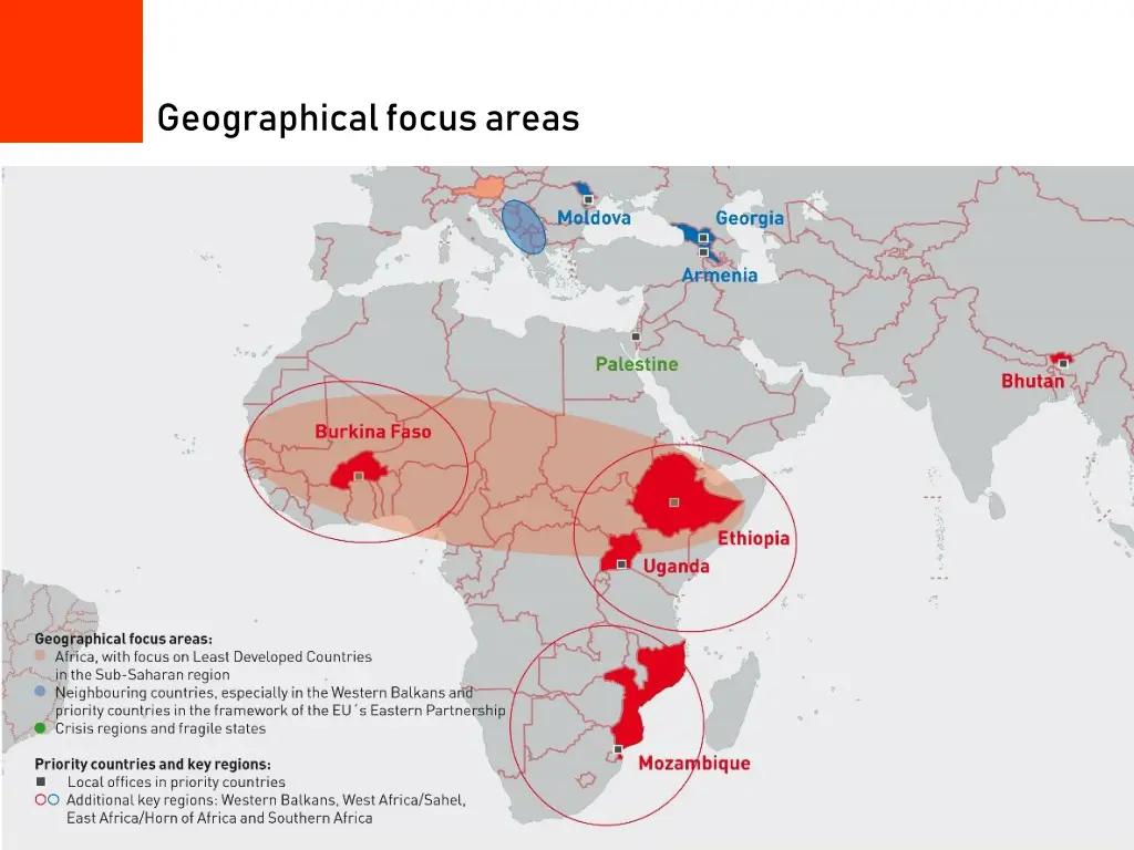 geographical focus areas