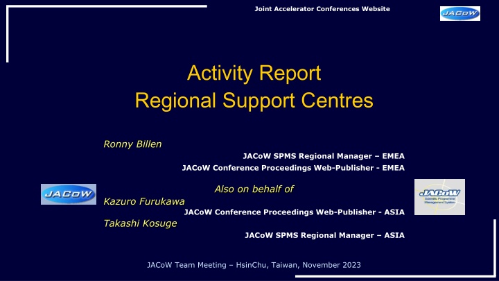 joint accelerator conferences website