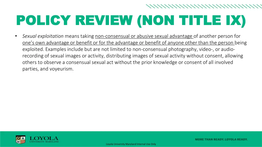 policy review non title ix policy review 1