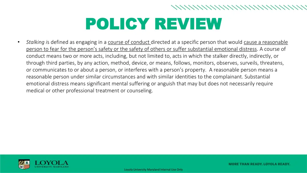 policy review policy review 7