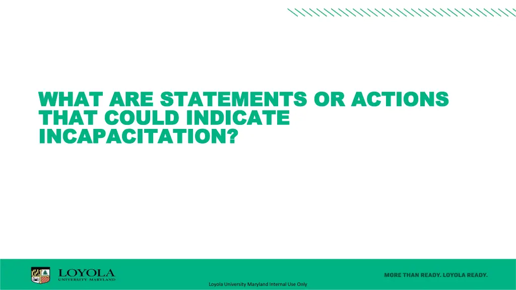 what are statements or actions what