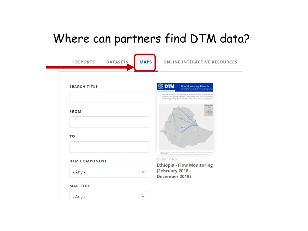 where can partners find dtm data 3