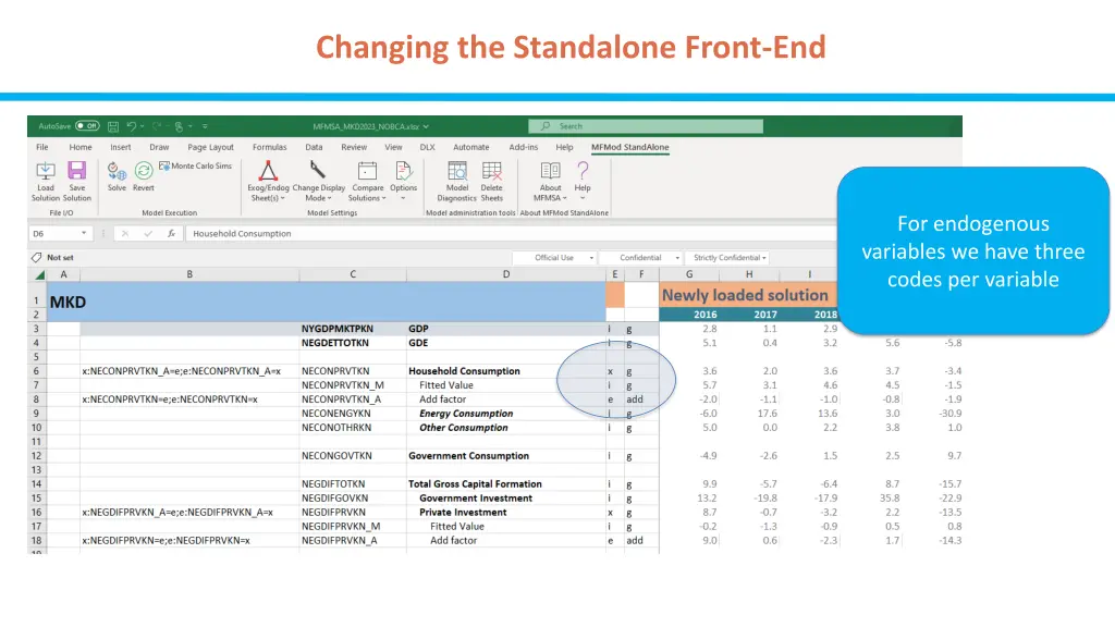 changing the standalone front end 3