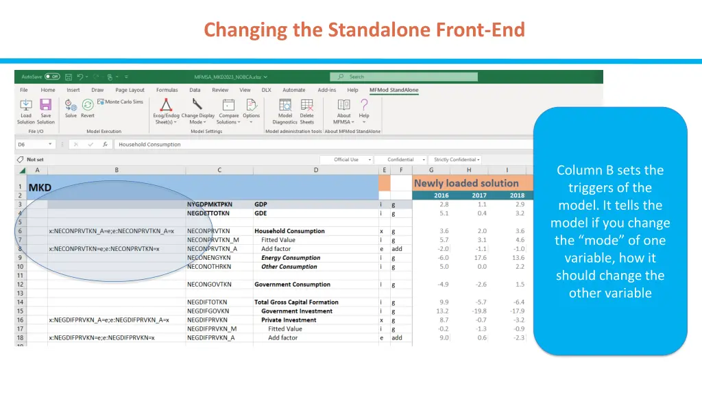 changing the standalone front end 5