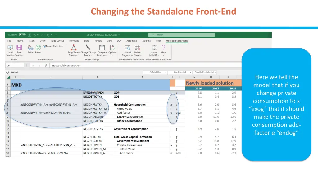 changing the standalone front end 7