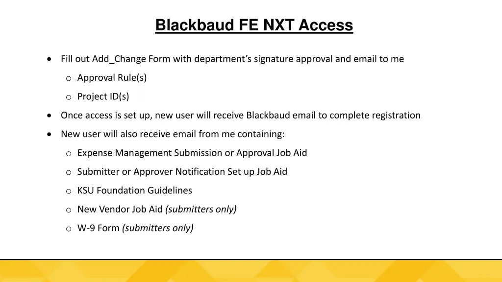 blackbaud fe nxt access