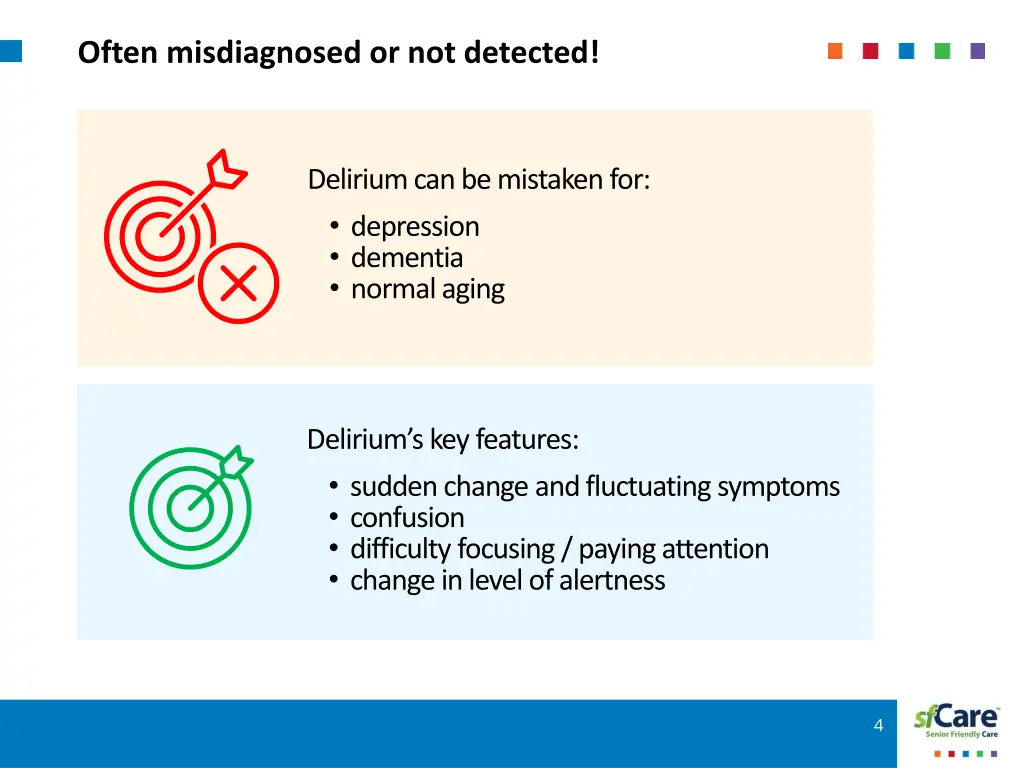 often misdiagnosed or not detected