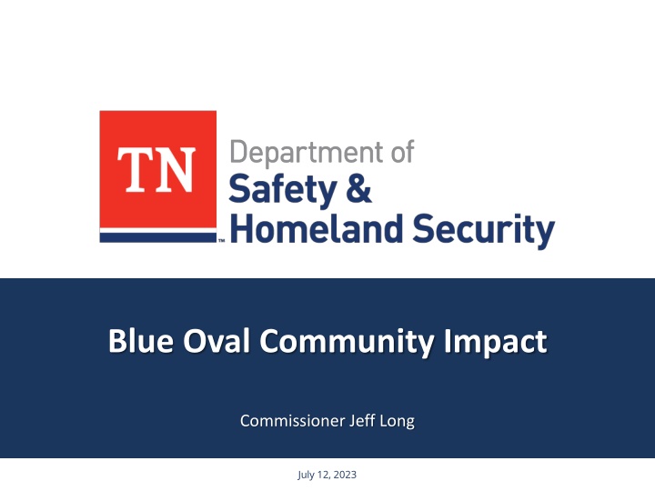 blue oval community impact