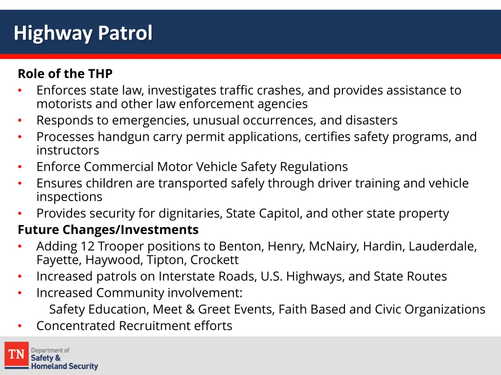 highway patrol