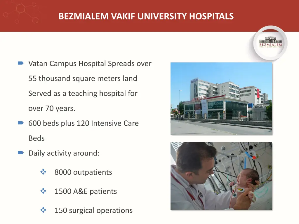 bezmialem vakif university hospitals