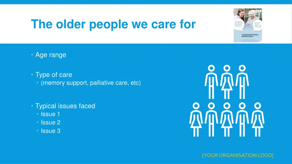 the older people we care for