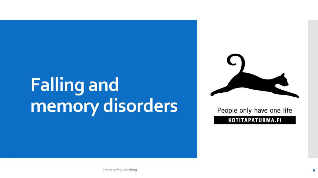 falling and memory disorders