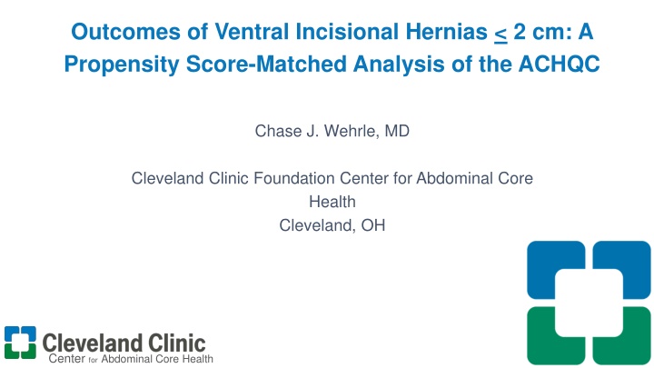 outcomes of ventral incisional hernias