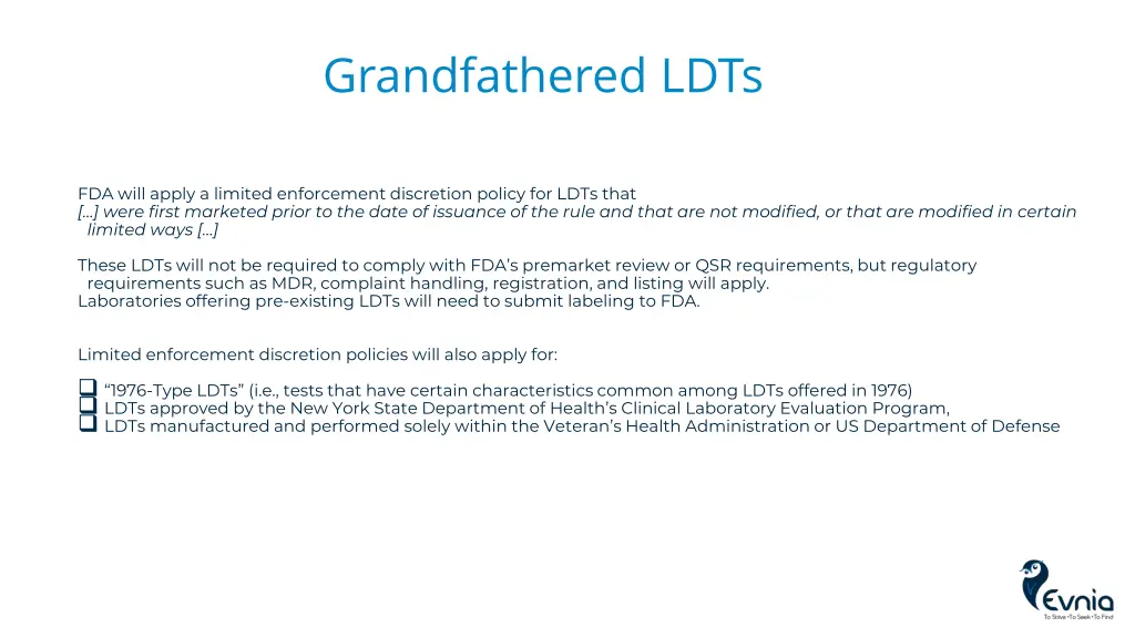 grandfathered ldts