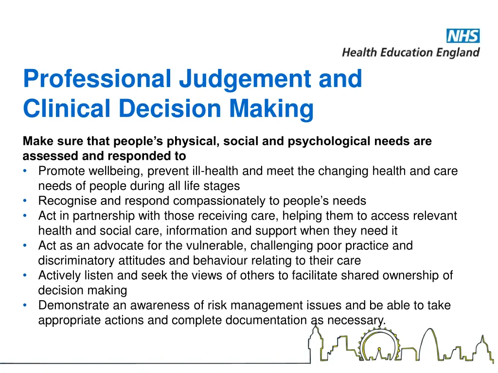 professional judgement and clinical decision 4